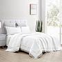 Bed linen set Cotton White 220x240 cm 0