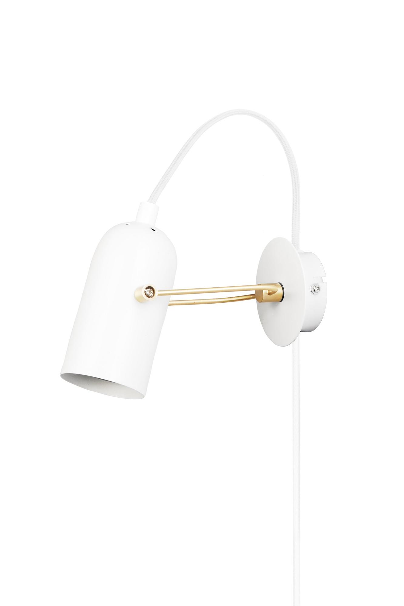 Swan Mini Wandleuchte Weiß 0