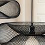 Torus Pendant Lamp Black Ø 65cm 2