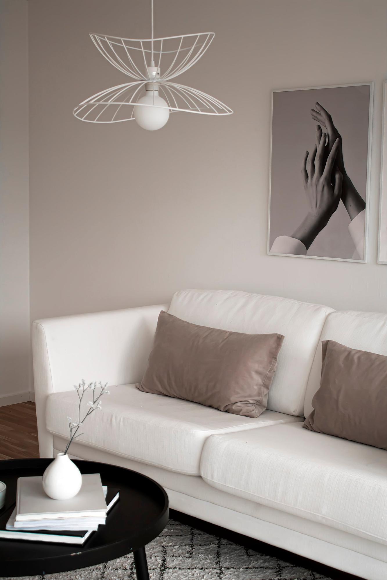 Ray Pendant Lamp White Ø 45cm 1
