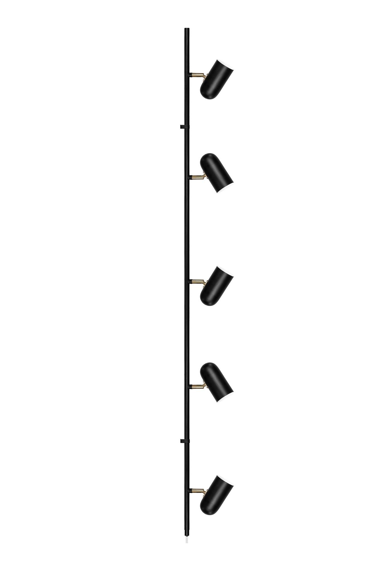 Swan Ceiling Light 5-Light Black 3