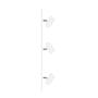 Swan Ceiling Light 3-Arm White 2