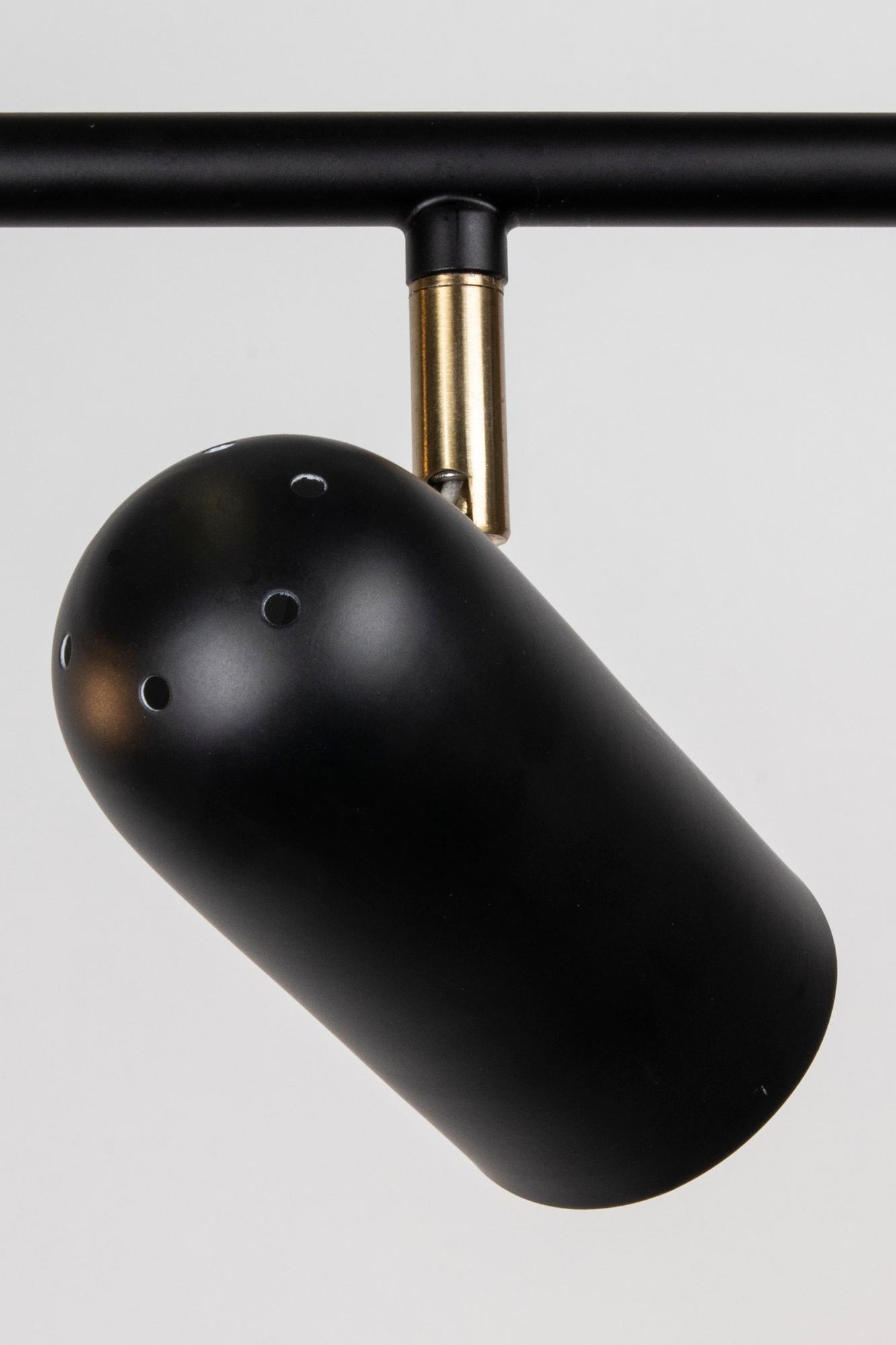 Swan Ceiling Light 3-Light Black 5