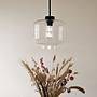 Ritz Pendant Lamp Transparent Ø 25cm 0