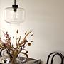 Ritz Pendelleuchte Transparent Ø 25cm 1