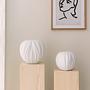 Milo table lamp ceramic white Ø 21cm 0