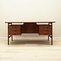Teak-Schreibtisch Holzfurnier 1970er Jahre  1