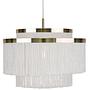 Frans Pendant Lamp Metal White Ø 52cm 0