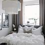 Frans Pendant Lamp Metal White Ø 52cm 1