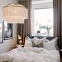 Frans Pendant Lamp Metal White Ø 52cm 2