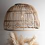 Bali Lampenschirm Rattan Natur Ø 50cm 0