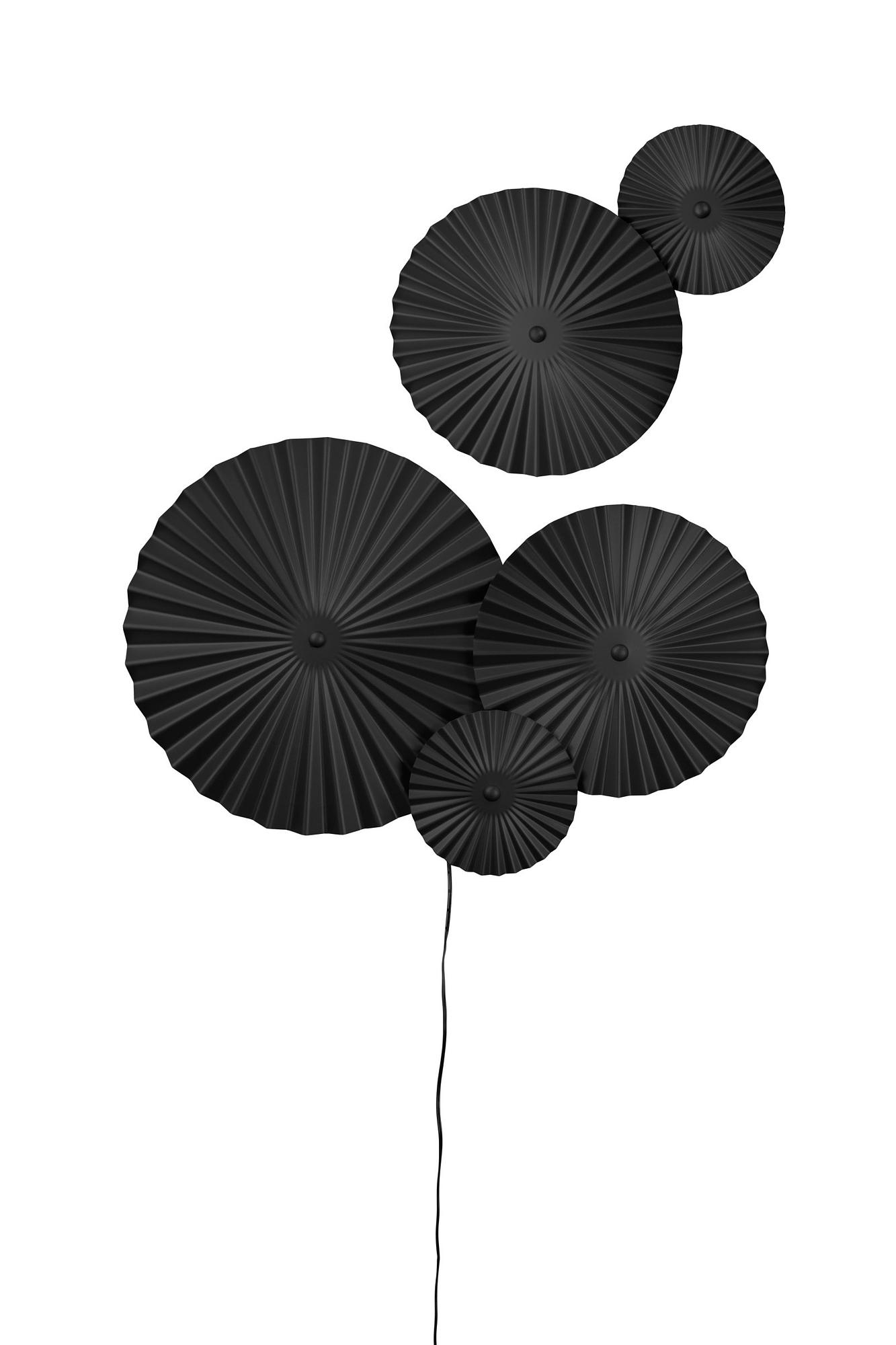 Omega Wall Lamp Black 7