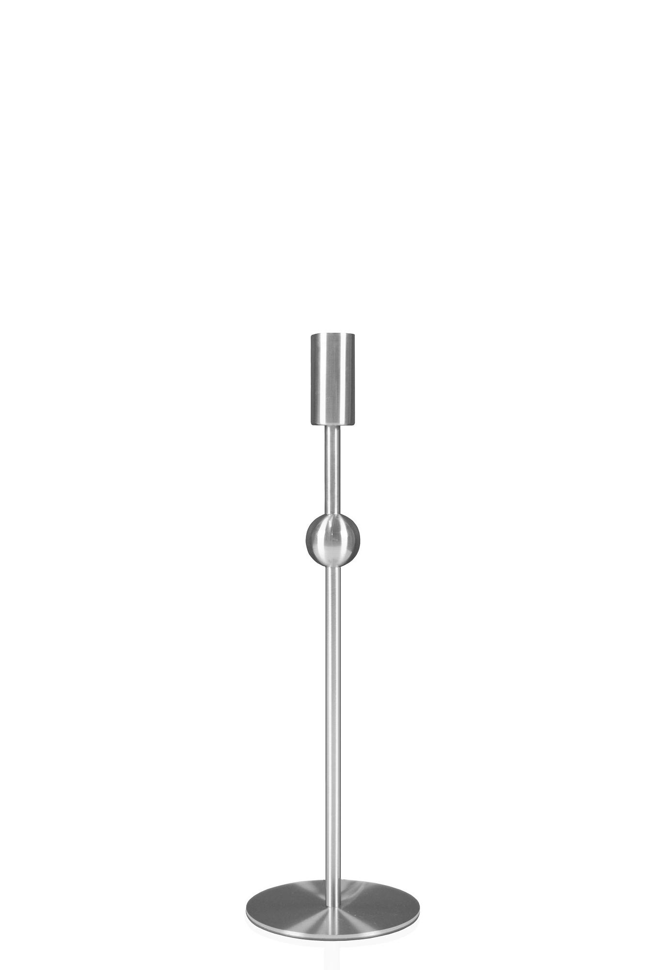Astrid Lamp Holder Brushed Steel 1