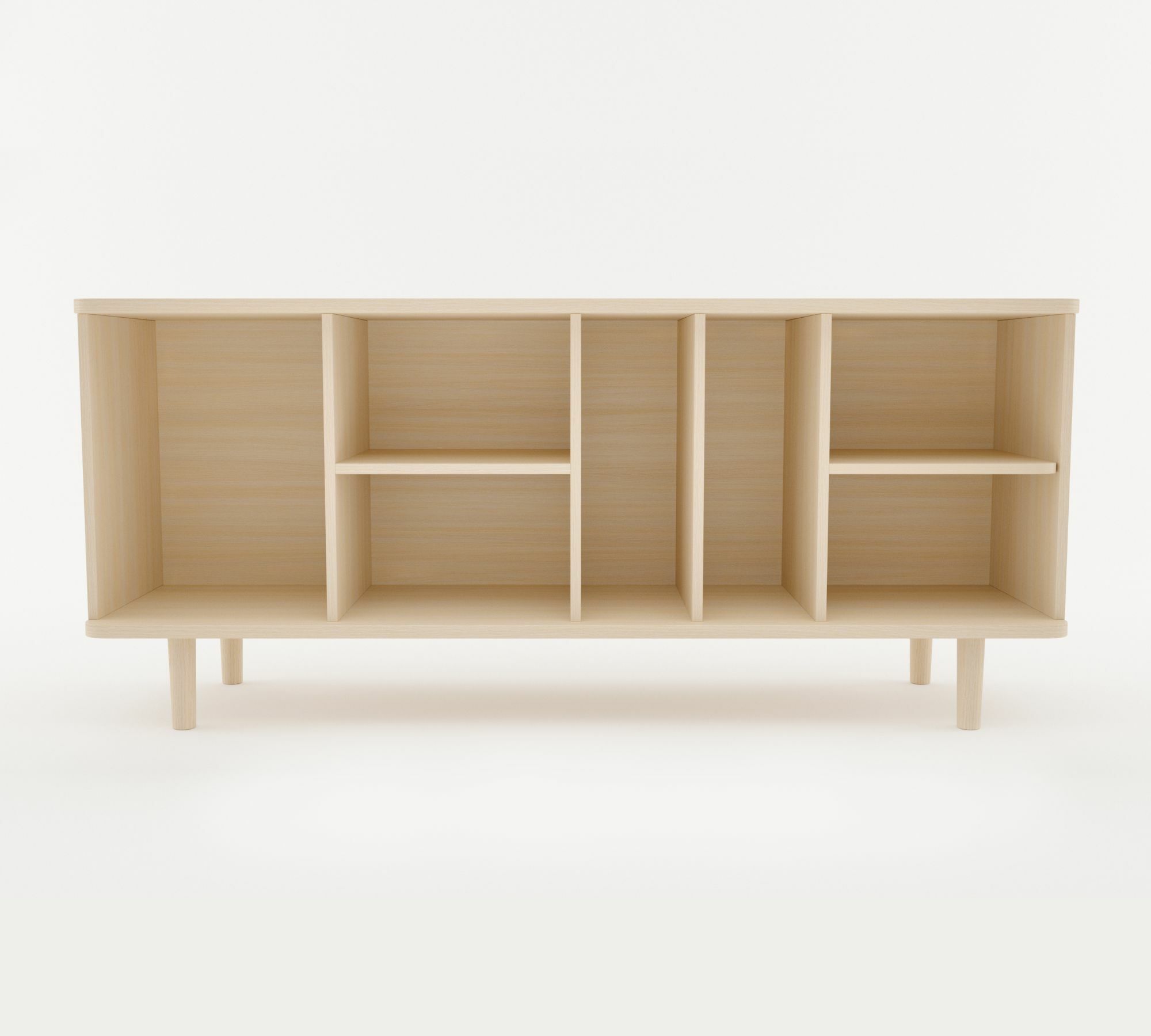 Sideboard Hiller Furnierholz Eiche 0