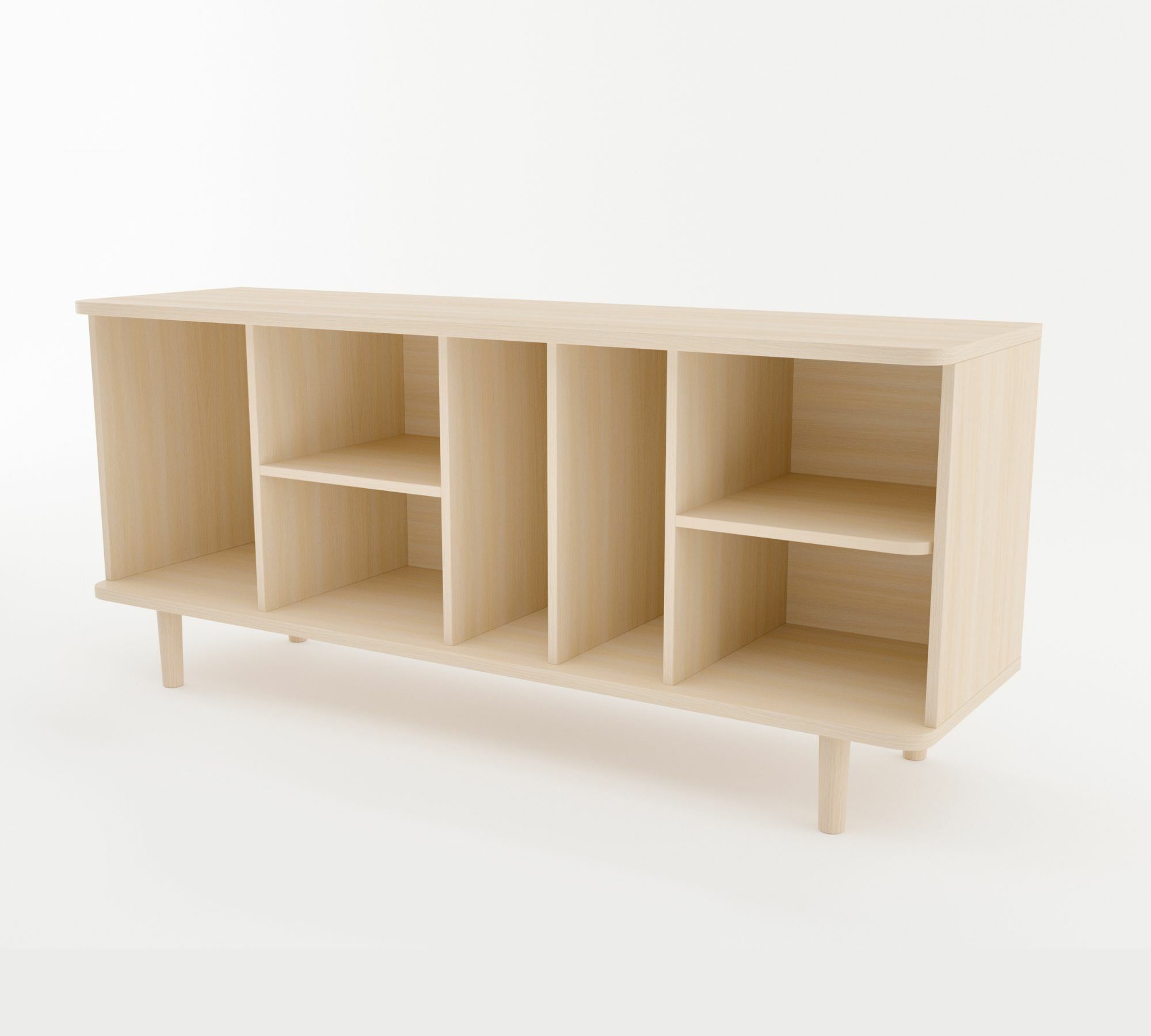Sideboard Hiller Furnierholz Eiche 1