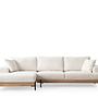 Eti Ecksofa Left White 0