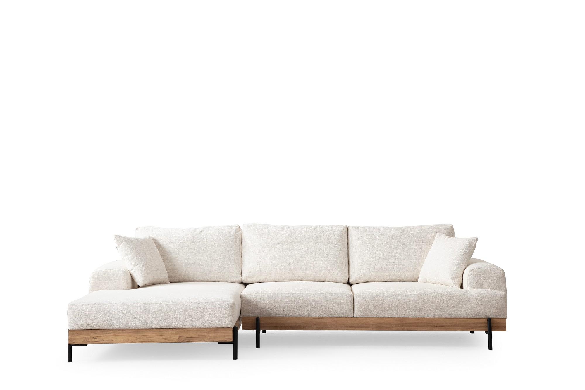 Eti Ecksofa Left White 3