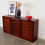 Mahogany cabinet 1980s 9