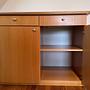 Chest of drawers wood brown 3