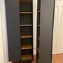 2x Tall Shelf Wood Blue 2