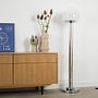 Floor lamp Metal Glass 1970s 2