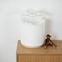 Table lamp Glass Metal 1970s 3