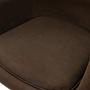 Loose Cushion Armlehnstuhl Braun von Herman Miller 8