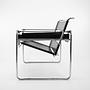 Wassily Armlehnstuhl Schwarz von Knoll International 1