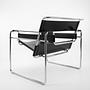 Wassily Armlehnstuhl Schwarz von Knoll International 2