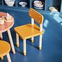 Dots Children's Chair Ash Wood Mustard Yellow 0