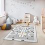 Tappeto per bambini gioco della campana arcobaleno multicolore 120x180cm 2