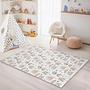 Rainbow Kids Rug Multicolor 100x300cm 1
