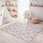 Unicorn Children's Rug Multicolored 80x300 cm 1