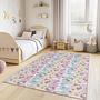 Unicorn Children's Rug Multicolored 100x200 cm 0