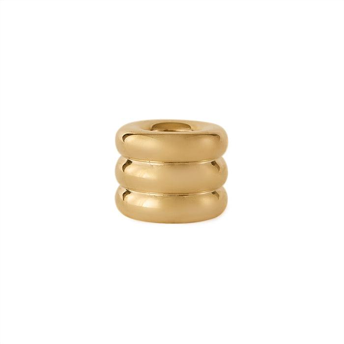 Savi Candlestick Brass Gold 1