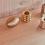 Savi Candlestick Brass Gold 2
