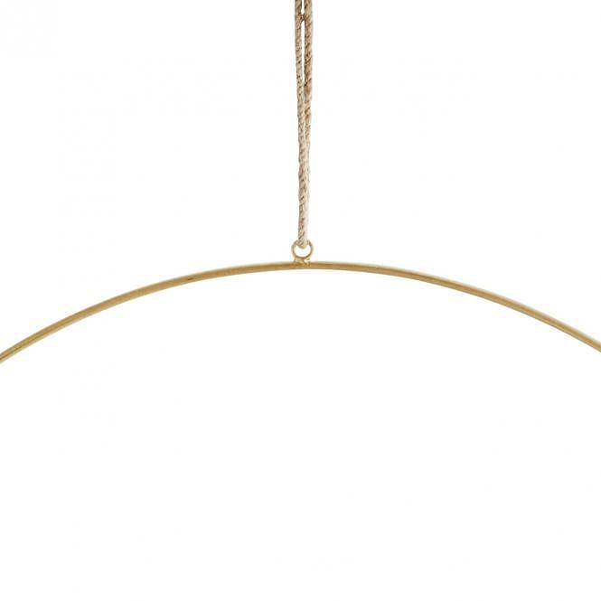 Dekoring für Wand & Fenster Gold Ø 50cm 2