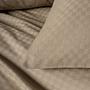 Bed linen set 2-piece. 100% cotton Beige 220x240cm 2