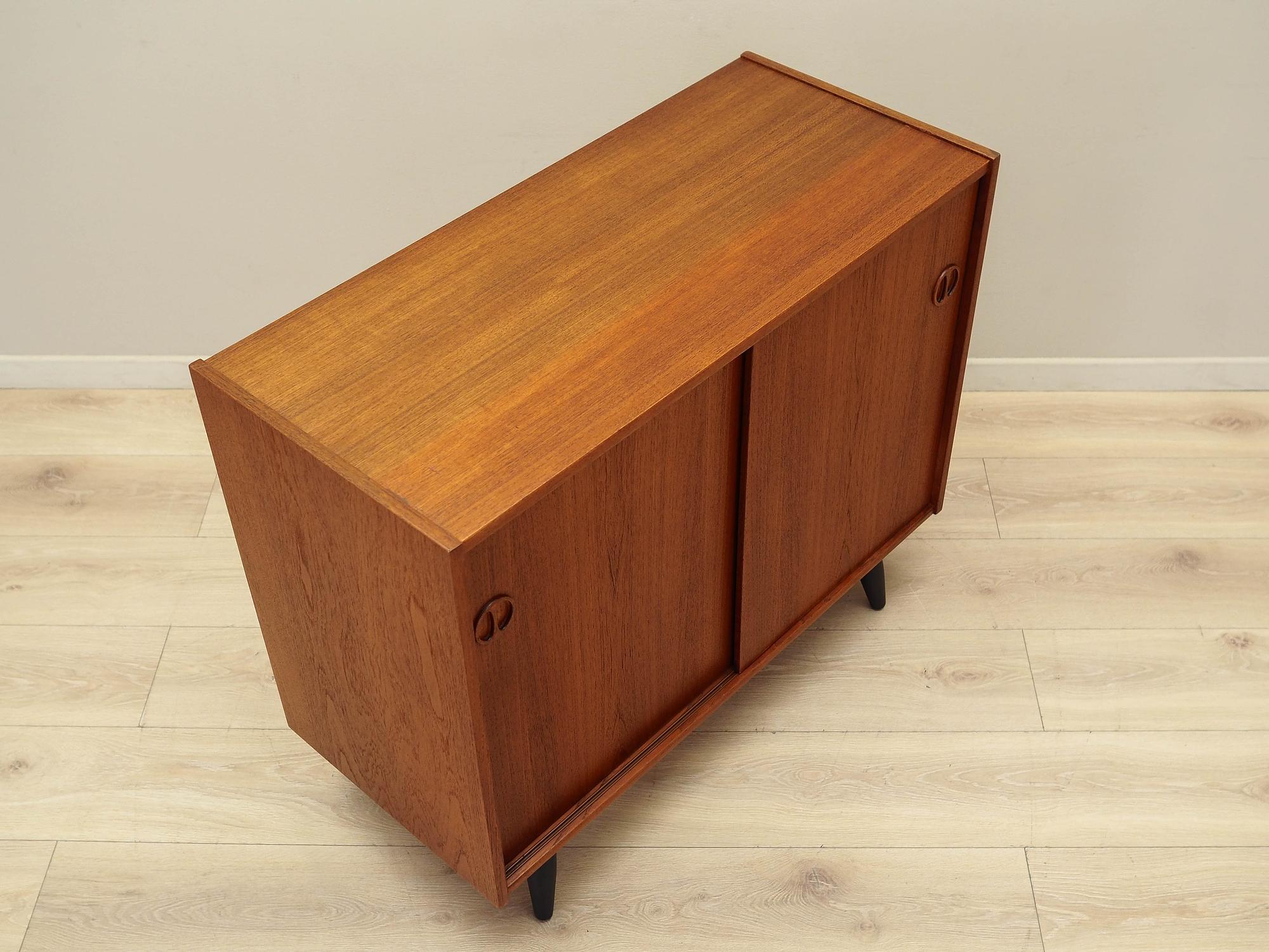 Teak wood cabinet 1970s 6