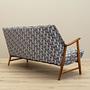 Colorful Oak Sofa 1970s 6