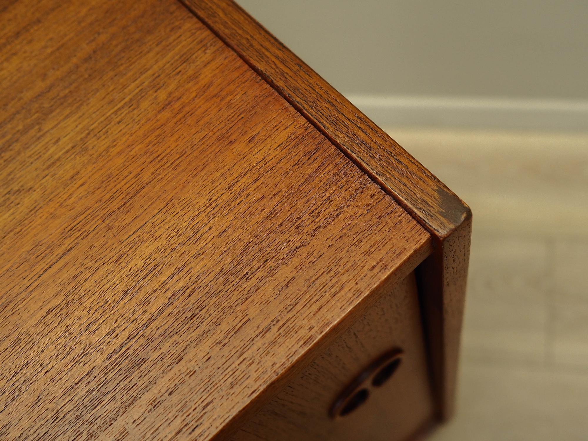 Teak wood cabinet 1970s 9