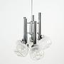 Chandelier White 1970s 2