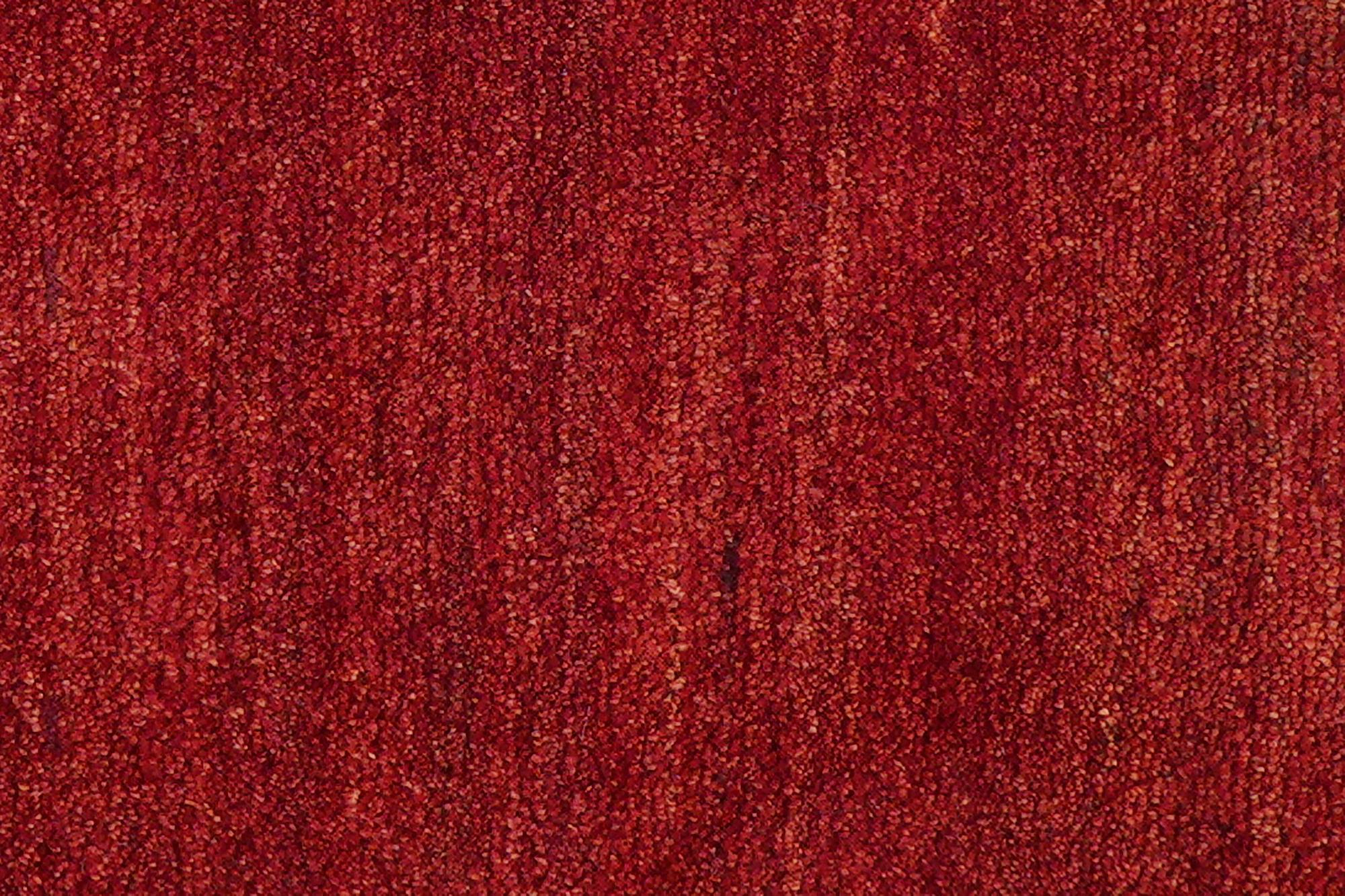 Gabbeh Teppich Wolle Rot 5