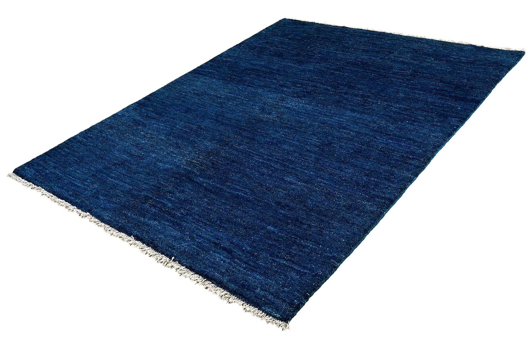 Gabbeh Teppich Wolle Blau 3