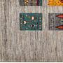 Rizbaf Gabbeh-Teppich Wolle Beige 1