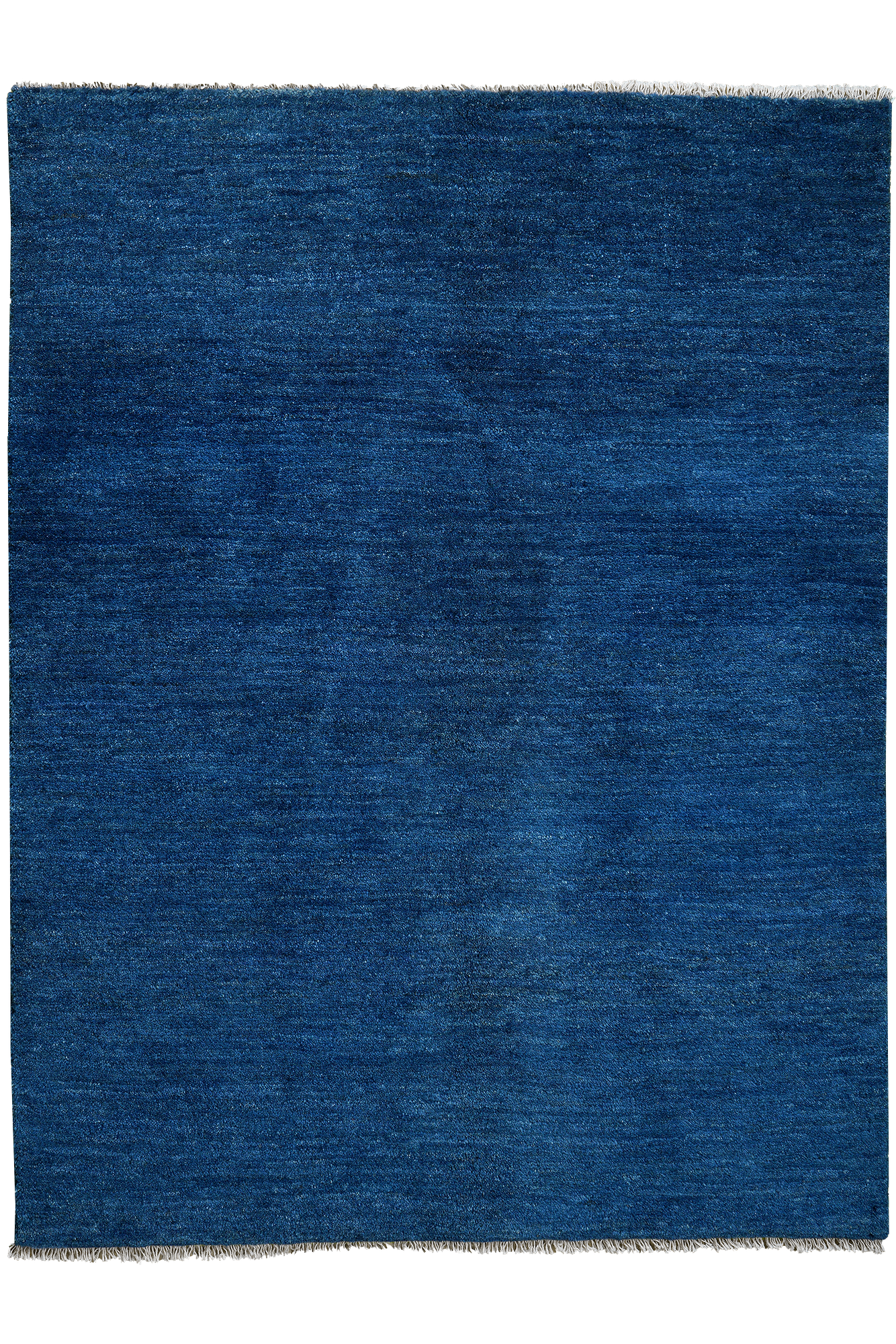 Gabbeh Teppich Wolle Blau 0
