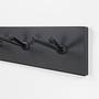 Coat rack Willcox Metal Black Width: 45 cm 4