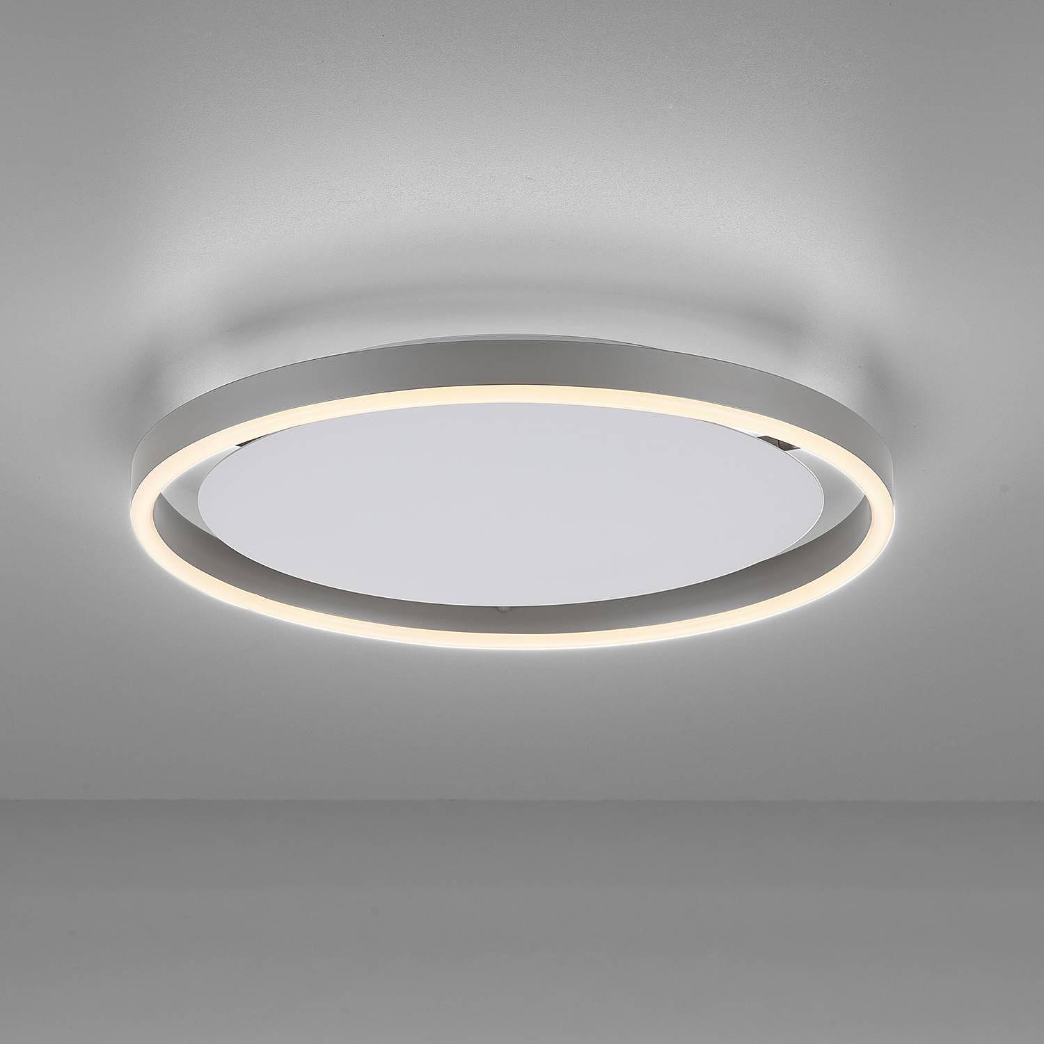 LED ceiling light Ritus Type A Plastic Aluminum Silver 3