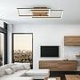 LED-Deckenleuchte Arruda Aluminium Polypropylen Gold 3