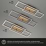 LED-Deckenleuchte Arruda Aluminium Polypropylen Gold 4